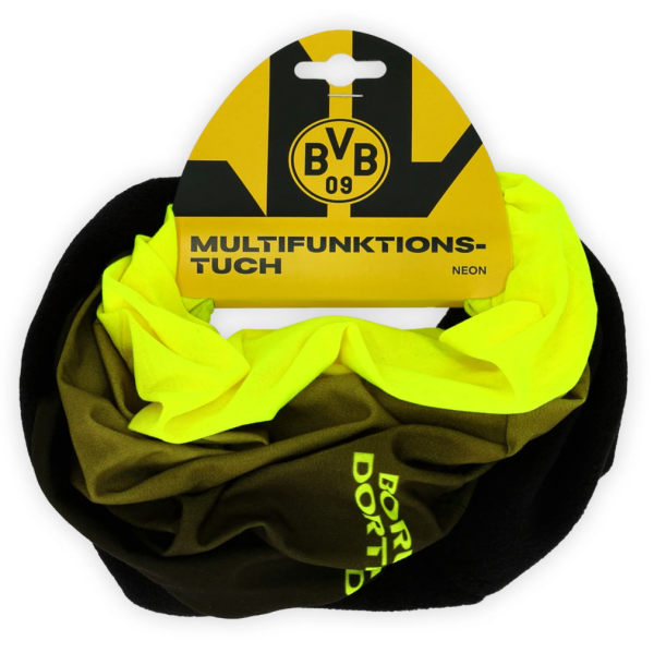 Borussia Dortmund - Multifunktionstuch schwarz-neon